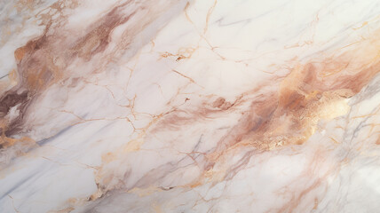 Fototapeta premium Marble wall with gold streaks. Generative AI