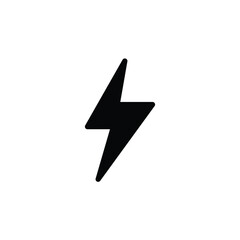 Lightning concept line icon. Simple element illustration.Lightning concept outline symbol design.