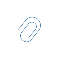 Attachment concept line icon. Simple element illustration.Attachment concept outline symbol design.