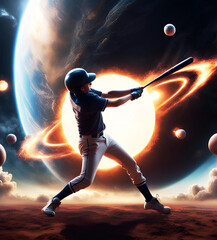 Baseball or softball concept - 667917821