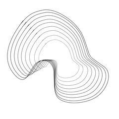 contour line pattern 