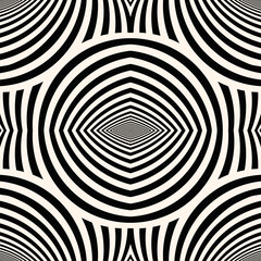 Seamless surface pattern design with symmetrical ornament. Different black figures on white background. Ethnic motif. Ornamental wallpaper. Digital paper for page fills, web designing. Vector art