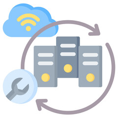 Maintenace Flat Icon