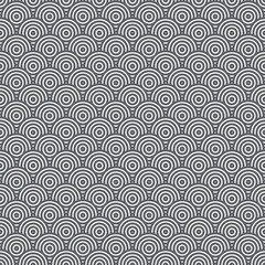 Bold lines over lapping circles pattern for fabric, textile, wallpaper, banner backgrounds etc