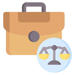 Employment Law Flat Icon