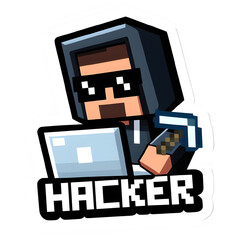 Hacker sticker