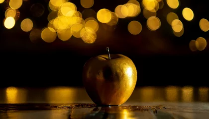 Fotobehang One golden apple © NizuCaCi