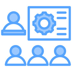 Training Blue Icon