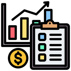 Forecast Outline Color Icon
