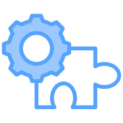 Component Blue Icon