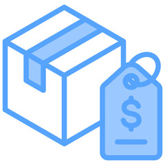 Price Blue Icon