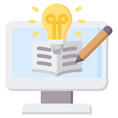 Instructional Design Flat Icon