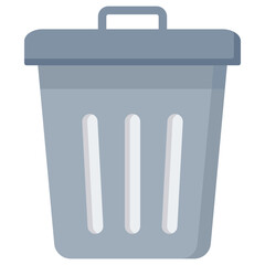 Bin Flat Icon
