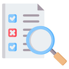 Analysis Flat Icon