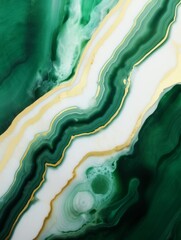 Abstract green and gold marble background. Backdrop concept for your graphic design, digital collages, banner, poster, web design. Colorful illustration