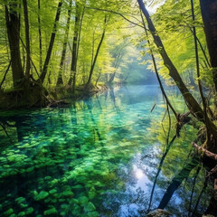 Obraz premium Picturesque morning