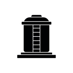 Water Tank Icon Vector Design Template