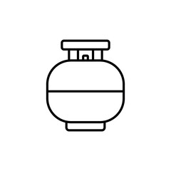 Gas Tank Icon Vector Simple Design