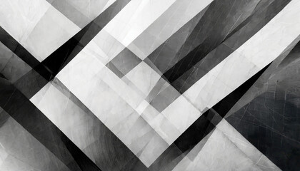 modern abstract white background texture with layers of black and white transparent material in...