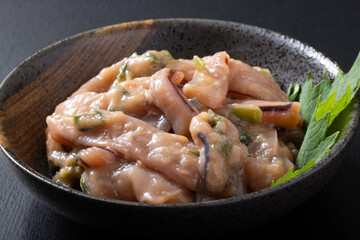 イカのなめろう