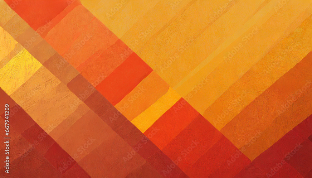 Aufkleber orange abstract background with autumn colors of red and yellow textured design for thanksgiving hal