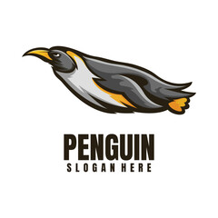 Illustration Penguin Mascot Logo