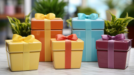 Obraz premium boxes HD 8K wallpaper Stock Photographic Image 