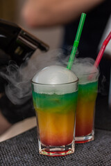 Smoker Cocktail Water Bubbles Smoker Molecular Gastronomy