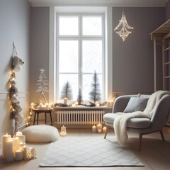 Cozy Christmas Decor in Modern Minimal Style