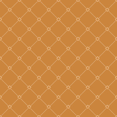 Geometric dotted orange pattern. Seamless abstract modern texture for wallpapers and backgrounds