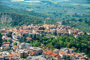 Fototapeta na wymiar Town of Cori - Italy