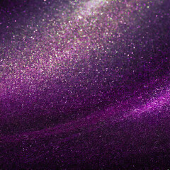 Dark purple color shiny glitter texture background with vibrant color