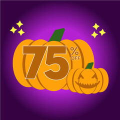 Discount
Halloween
Halloween Sale
Pumpkin Icon
Sparkles
% Off
Offer