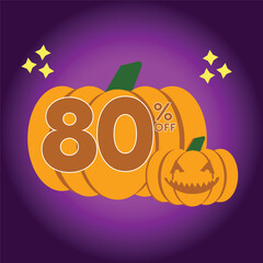 Discount
Halloween
Halloween Sale
Pumpkin Icon
Sparkles
% Off
Offer