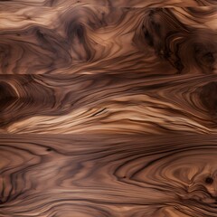 Fototapeta premium Wood texture seamless pattern photorealistic wooden surface for architectural renderings, interior or exterior design backgrounds wallpaper perfect repeating deep walnut coloring slab countertop table