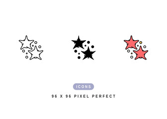 Platelet Icon. Thrombocyte Blood Cell Symbol Stock Illustration. Vector Line Icons For UI Web Design And Presentation