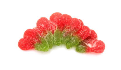 Gummy rings shaped cutter, isolated on white background