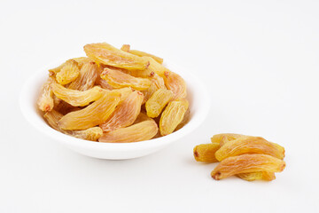 Raisin isolated on white background