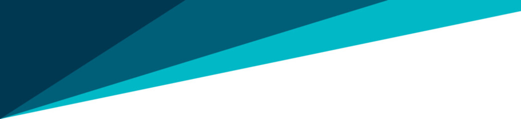 Obraz premium Blue Abstract Geometric Header Border Isolated Vector