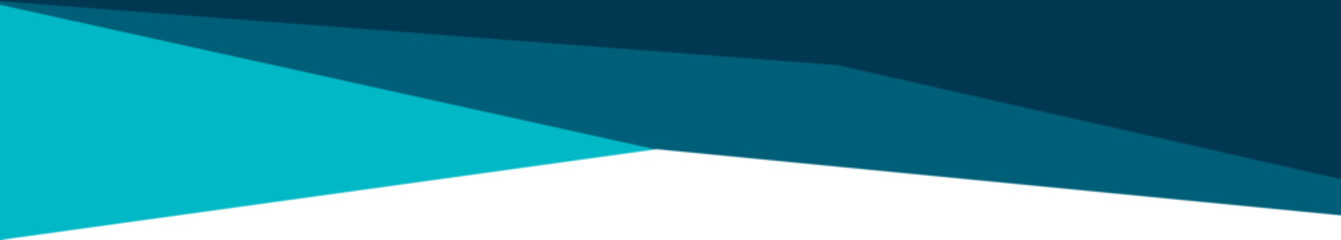 Obraz premium Blue Abstract Geometric Header Border Isolated Vector