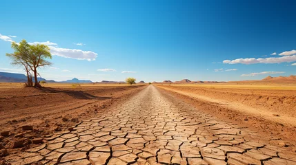 Rolgordijnen Drought Eradication Day © avivmuzi