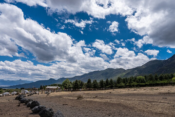 Longnu Lake Scenic Area in Yunnan Province, China