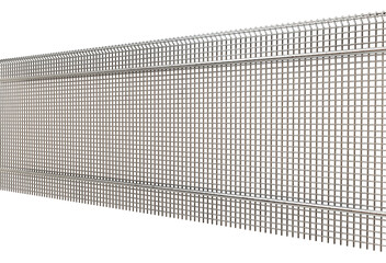 metal cross pattern fence on transparent background, PNG