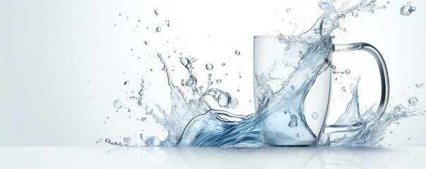 Descaling Water Filter abstract concept Generative AI