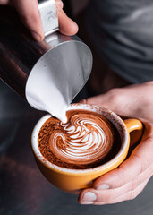 Latte art.