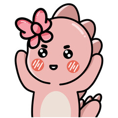 Dinosaur, Cartoon, Prehistoric, T-Rex, Brachiosaurus, Triceratops, Stegosaurus, Velociraptor