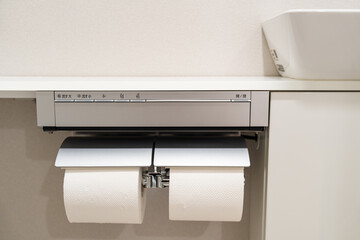 日本のトイレのリモコンのボタン表示と使い方