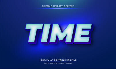 editable text style effect futuristic theme bright color. vector illustration template
