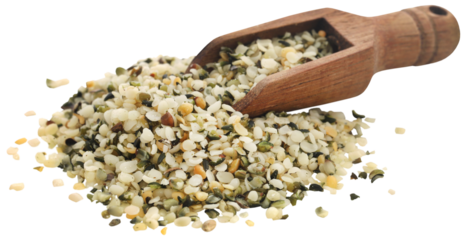Peeled hemp seed