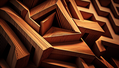 Building material wood flexible texture-03  made with generative AI  